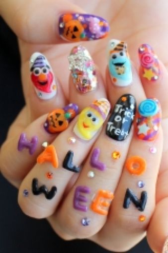 ネイルカタログ ハロウィンネイル Total Beauty Stellaおもろまち店 沖縄県 那覇のネイルサロンの検索 予約はナチュラル ビューティ