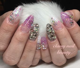 ネイルカタログ アクリルラメスカ Classy Nail Beautｙ 沖縄県 浦添 宜野湾 北中城のネイルサロンの検索 予約は ナチュラルビューティ
